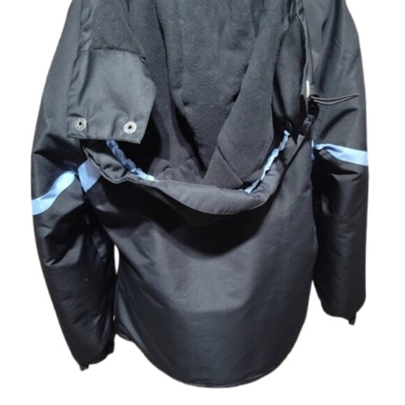 Gerry Jacket Hooded Black Blue Women's Jacket Size Medium Great for Winter !! - Picture 4 of 15